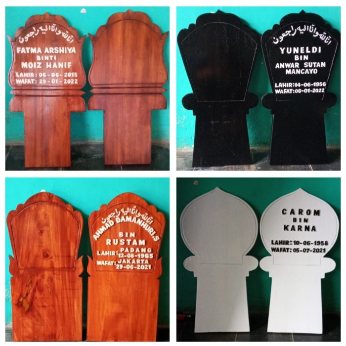 

BISA COD papan nisan sepasang atas dan bawah