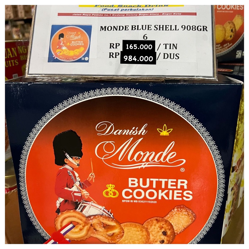 

Monde buttercookies 908gr