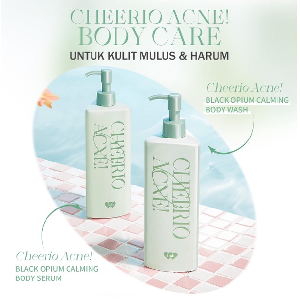 BARENBLISS Cheerio Acne Black Opium Mon Paris Glow Body Wash &amp; Serum