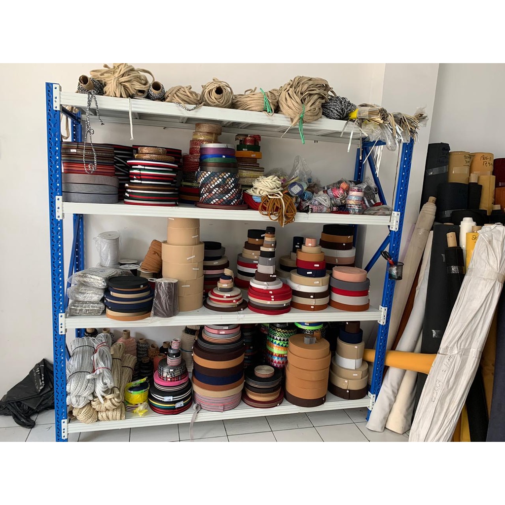 Rak Gudang Serbaguna | Rak Besi Gudang | Kapasitas Beban 250Kg/Level