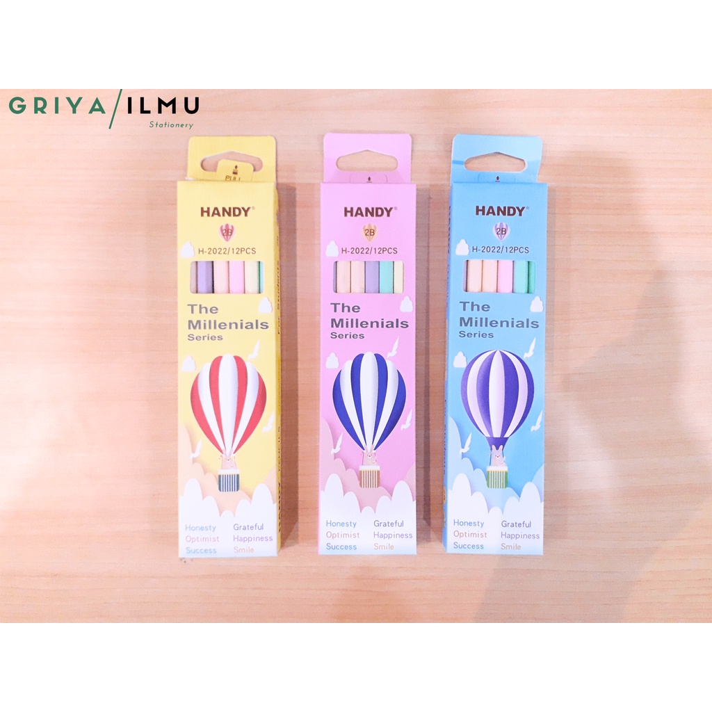 

Pensil 2B HANDY H-2022 Milenials Series (023061)
