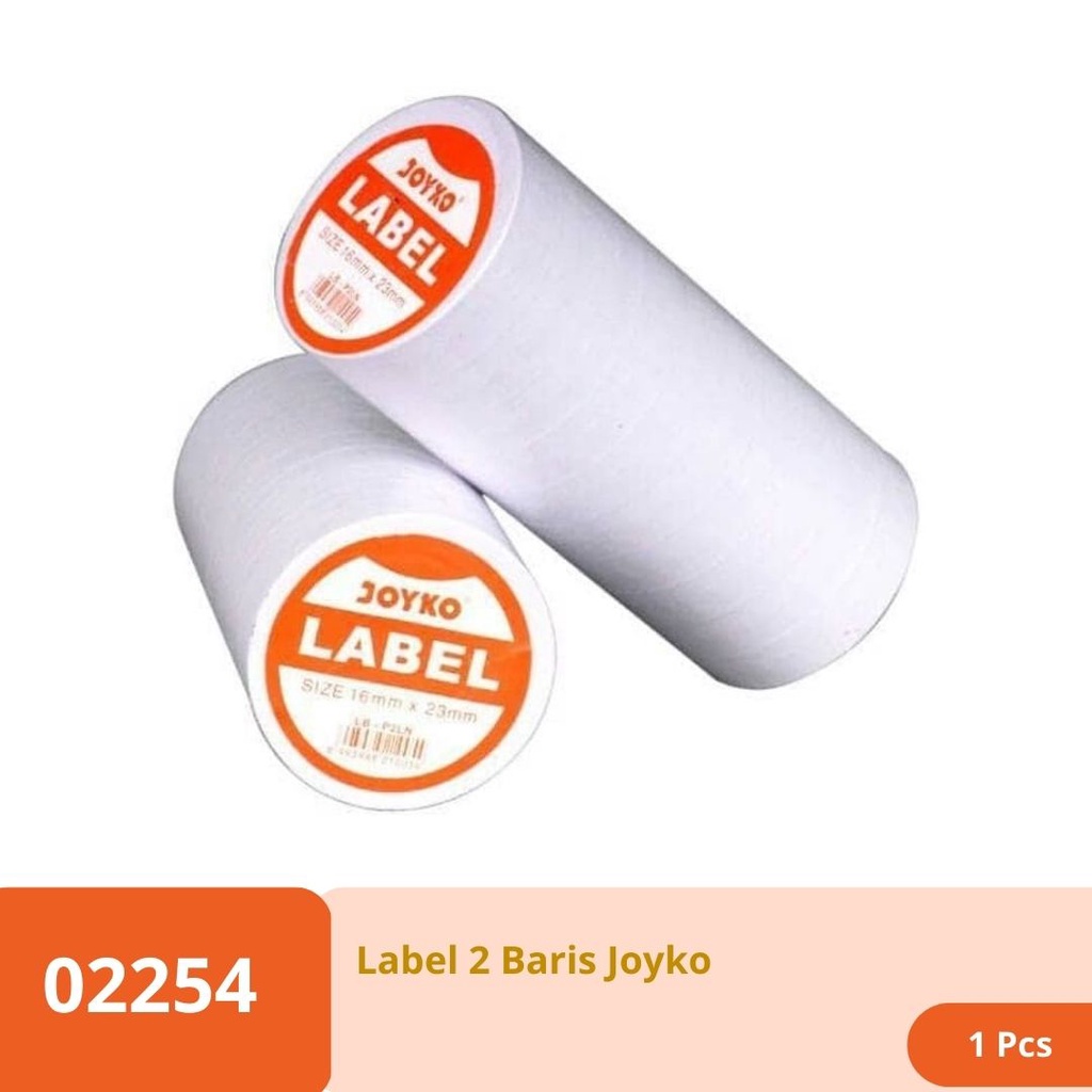 

Label 2 Baris Joyko