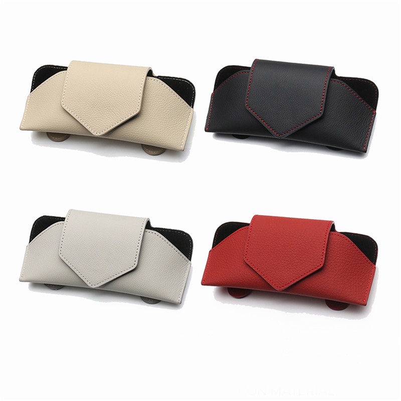 [AYBx] Baju Kaos Distro Pria Wanita Lengan Pendek Kotak Kacamata Mobil Auto Sun Visor Glasses Holder Sunglasses Clip Card Ticket Holder Universal