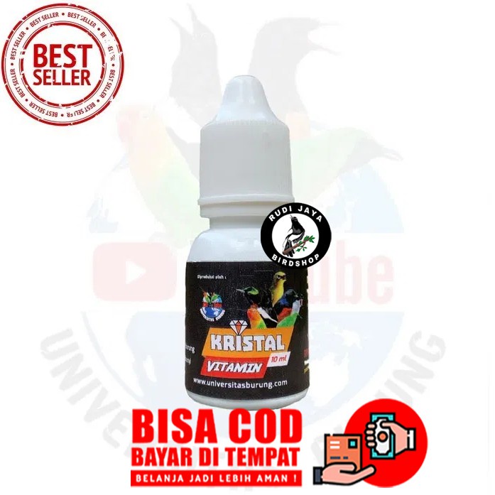 READY  VIT KRISTAL JAMU VITAMIN DOPING METABOLIS SEMUA BURUNG GACOR MURAI PLECI KACER KONIN ANIS