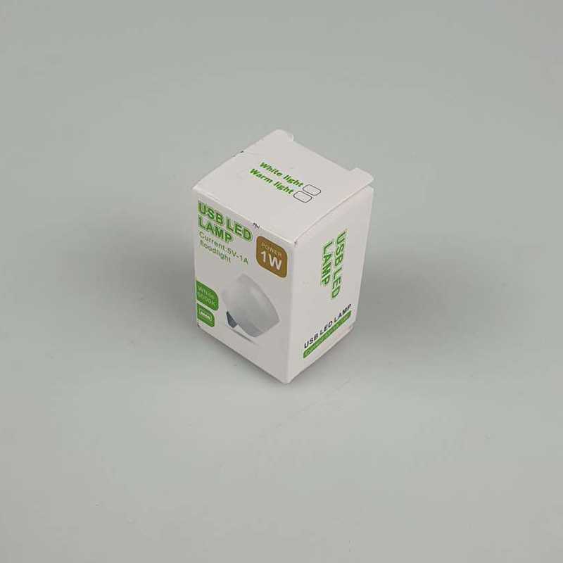 (BISA COD) FTIHSHP OOBEST Lampu Bohlam Mini USB Warm Light 3000K 110 Lumens 5V 1A - OB60