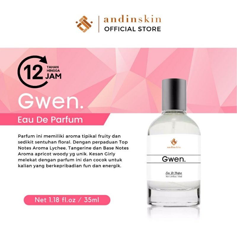 Parfum Andinskin Eau De Parfume 35ml Parfum viral Parfum wanita Parfum pemikat Pria