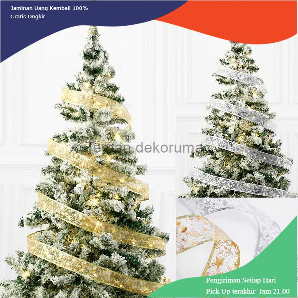 TD - DEK Partigos Lampu Hias String Lights Model Pita Natal Warm White 50 LED - AA561