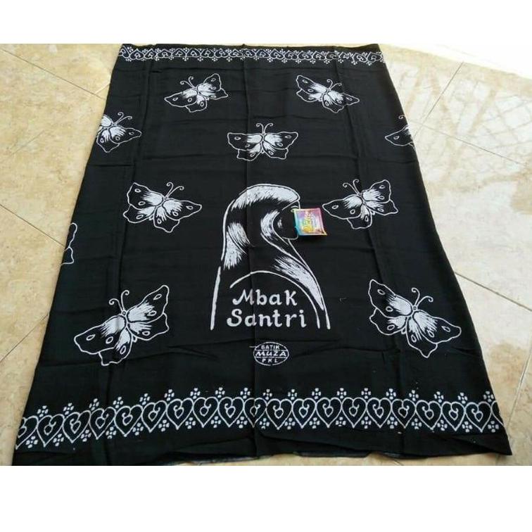 Sarung Muza Pekalongan / Sarung Muza monochrome / sarung mbak santri / sarung batik asli Pekalongan 