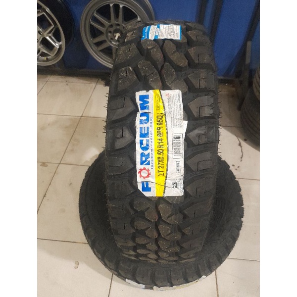 jual ban mobil ofroad pacul merek forceum 27x8,5 r14