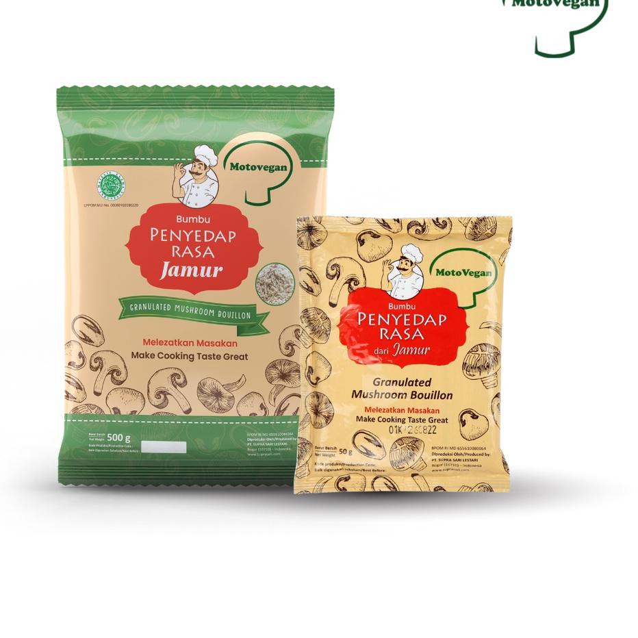 

❁ Motovegan Paket Hemat Kaldu r Non Msg 500Gr Dan 50Gr ←