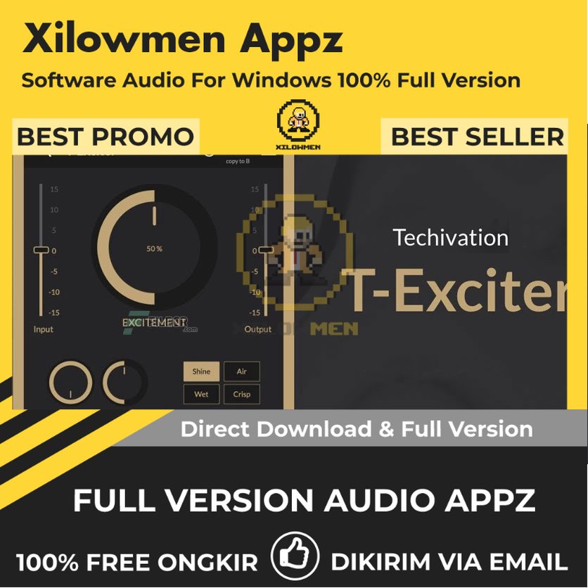 [Full Version] Techivation T-Exciter Pro Lifetime Audio Software WIN OS