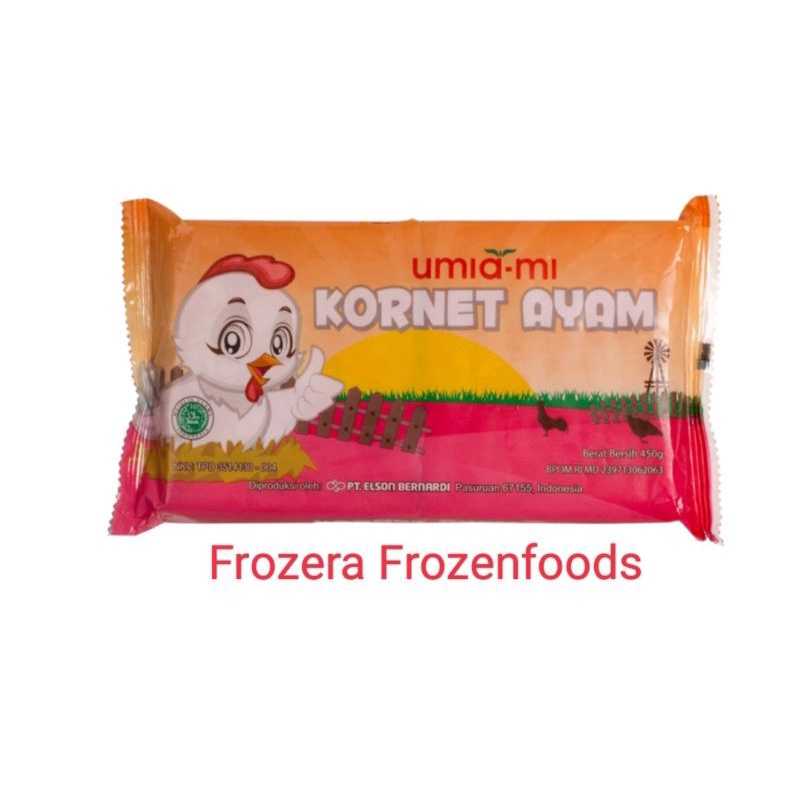 

❄LANGSUNG KIRIM❄ UMIAMI Kornet Ayam 450gr / Frozenfoods Murah