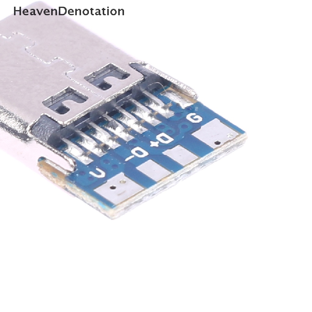 [HeavenDenotation] 5pcs Kawat Las Tipe-C 14P Dengan Papan PCB Charging Data Line Kepala Wanita HDV