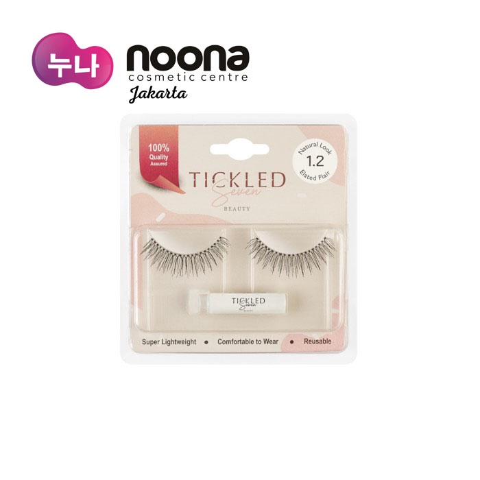 TICKLED SEVEN INDIVIDUAL PACK EYELASHES ELATED FLAIR 1.2