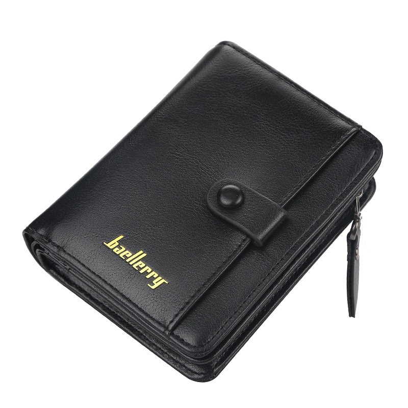 DOMPET LIPAT WANITA KULIT HITAM BAELLERRY ORIGINAL PENDEK KOREA MINI SLOT KARTU KECIL RESLETING CAYUGA WA645B5 IMPORT UANG KOIN PREMIUM CEWEK MURAH BRANDED BATAM