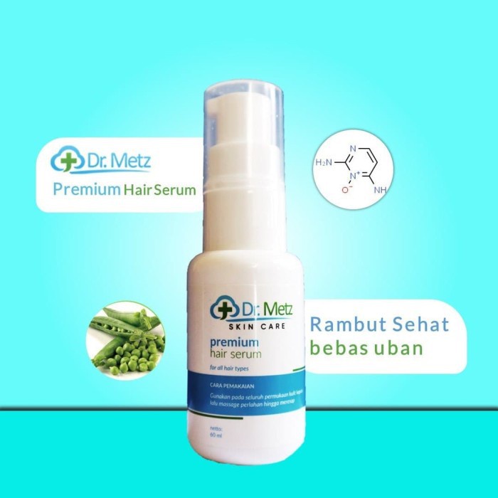 { TERLARIS } DR. METZ PREMIUM HAIR SERUM ORIGINAL - OBAT HERBAL RAMBUT UBAN DAN RONTOK