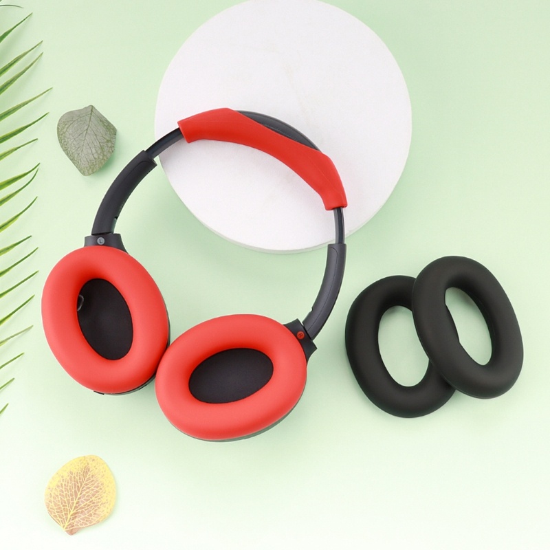 Vivi Earphone Earmuff Ear pads Untuk WH-1000XM4/1000XM3 Headset Headband Cover Earpads