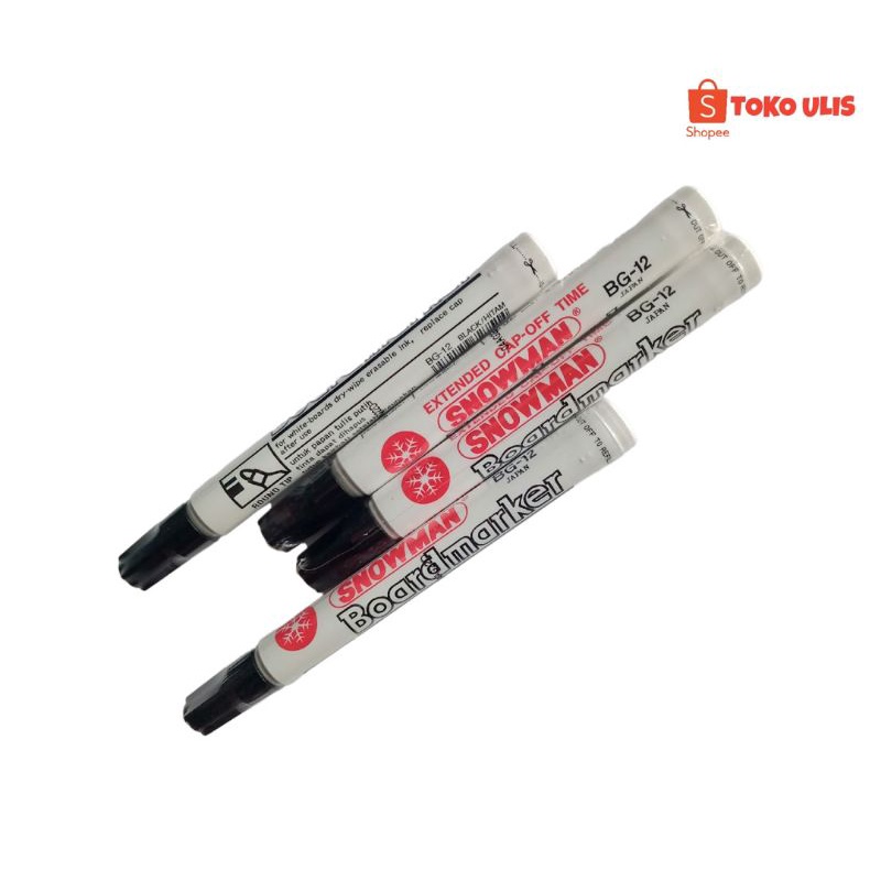 

Spidol Snowman Boardmarker Hitam