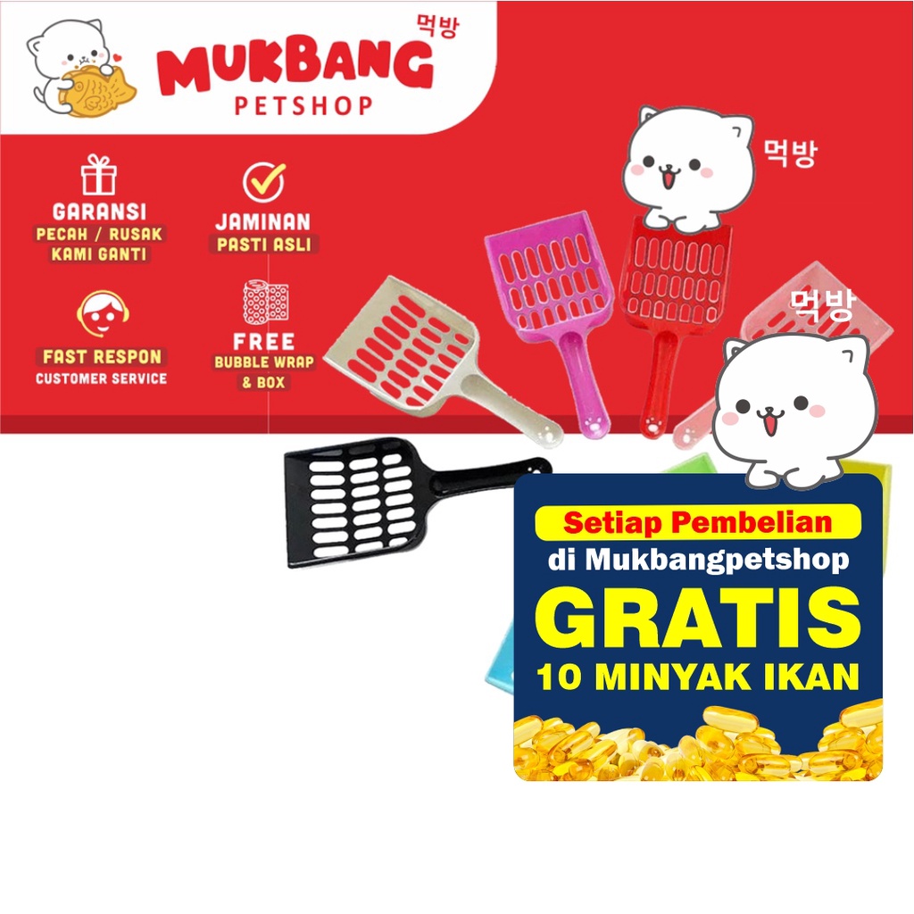 Serok Pasir Kucing &amp; Anjing Sekop Pasir Kucing &amp; Anjing Sekop Poop Kotoran Kucing &amp; Anjing