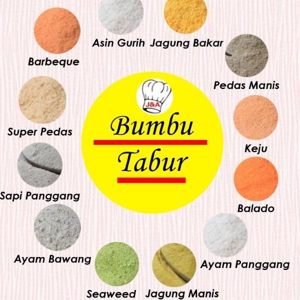 

N79 (BISA COD) BUMBU TABUR BUBUK TABUR NET 100GR BUBUK KENTANG BUMBU KENTANG KERIPIK AYAM JAMUR SEASONING POWDER TERBAIK わ