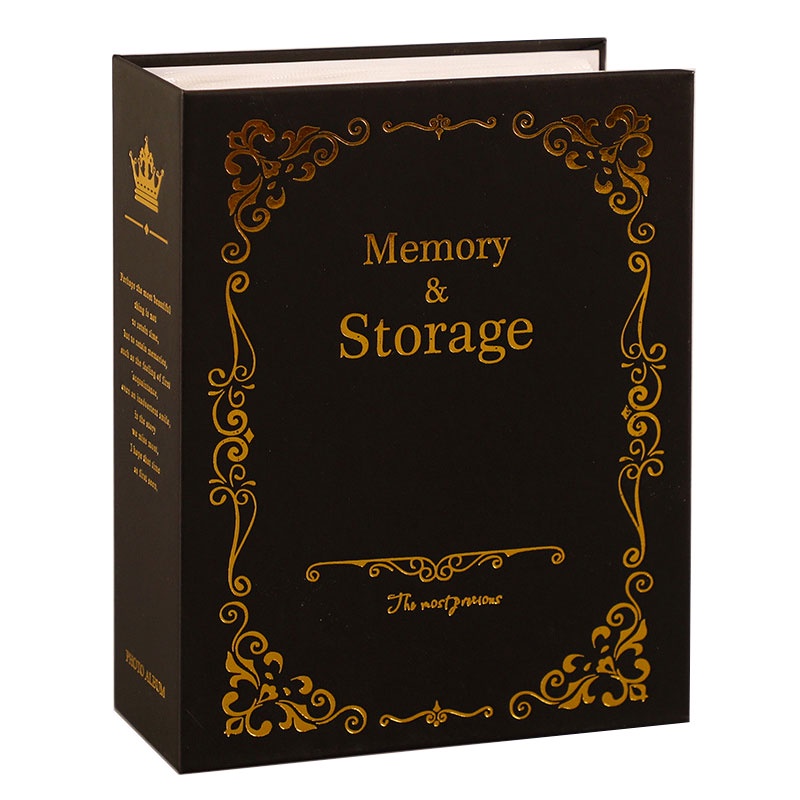 Album Foto Bronzing 100kantong DIY Album Foto Memori Ulang Tahun Hadiah Lucu Anniversary Pernikahan Photo Album Book Family Kapasitas Besar