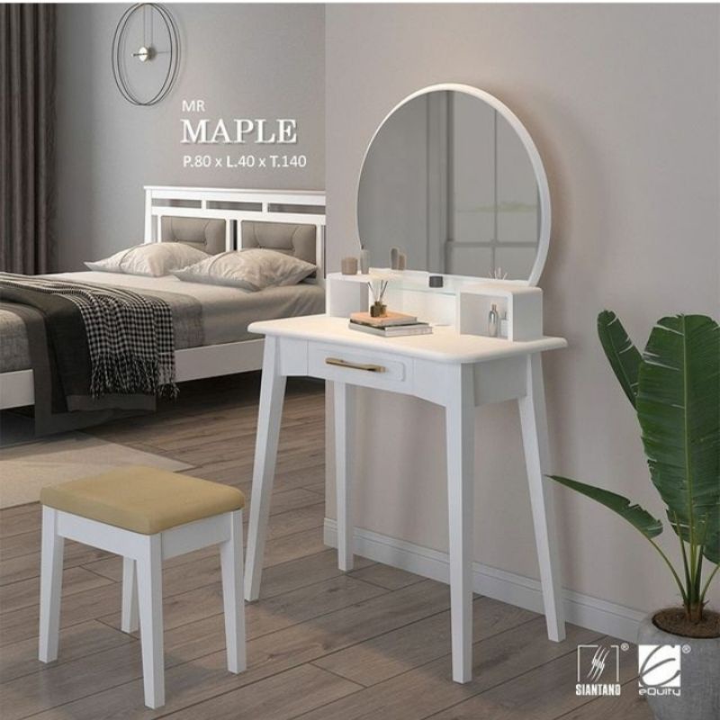 SIANTANO MR MAPLE MEJA RIAS VANITY DRESSING TABLE (PALEMBANG)