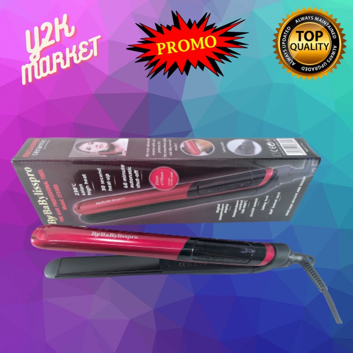 Curl Catokan Babyliss Nano Pro St-3300 Lurus Curly Rambut 2In1 Original