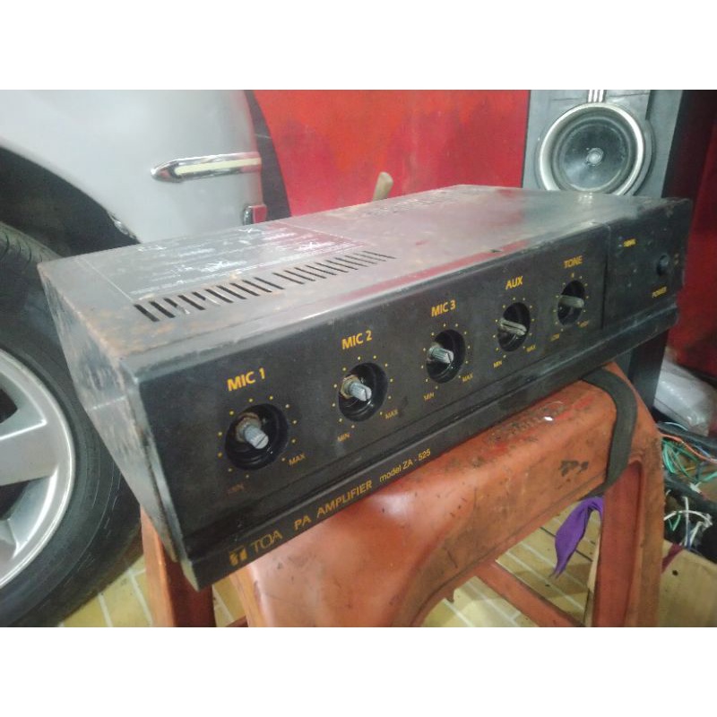 box amplifier ampli Toa original bekas copotan
