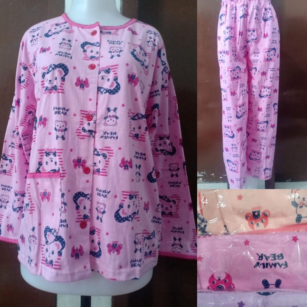 J40 Baby Doll Lengan Panjang AMRO Label MERAH/babydoll PP dewasa/babydoll remaja PP/baby doll pp TRE