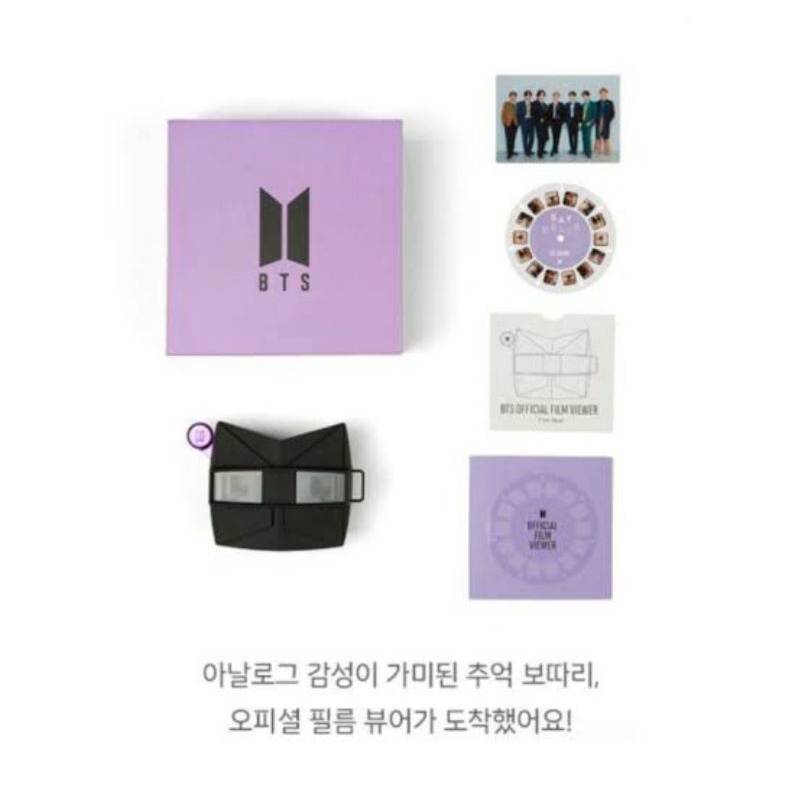 READY STOCK BTS OFFICIAL FILM VIEWER DEVICE KIT