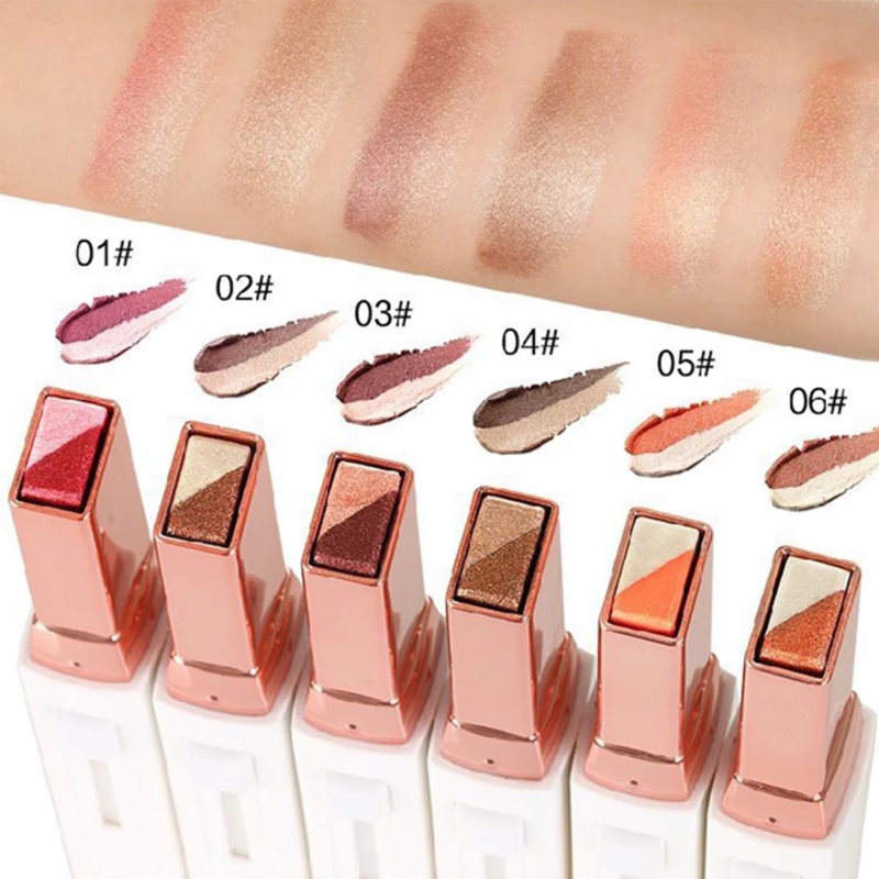 Ready Stock YZS eyeshadow Velvet Gradient Duo Kosmetik Rias Mata Berkualitas Tinggi Eyeshadow