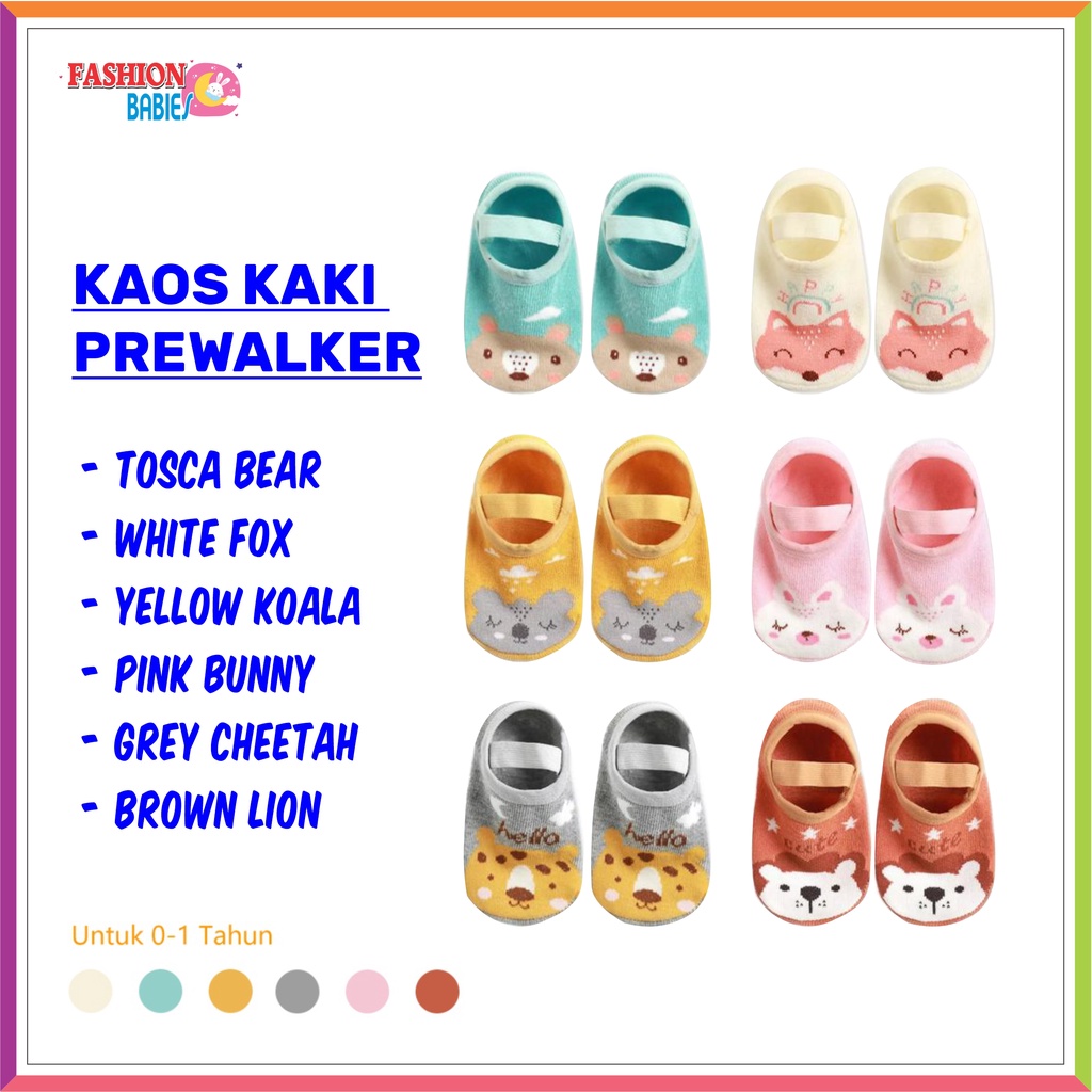 ❤ Fashionbabies ❤ KAOSKAKI STRAP IMPORT BABY ANTISELIP / KAOS KAKI