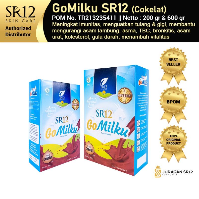 

SR 12 GO MILK KU 200 gr / coklat / strawberry / vanila
