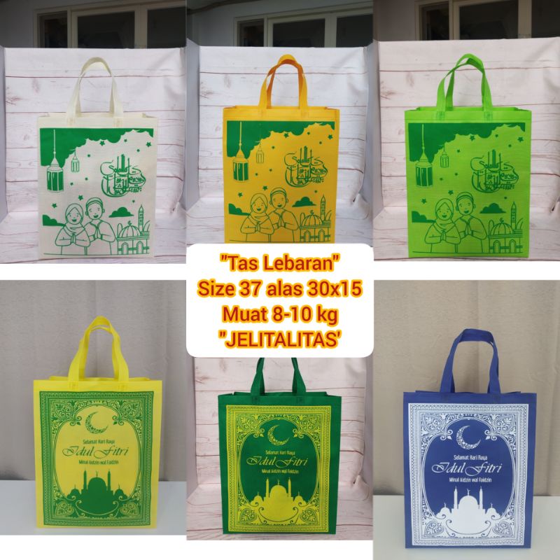 

Tas Lebaran Hampers Idul Fitri 37x30x15 Muat 8 kg besar buat berbagi PARCEL