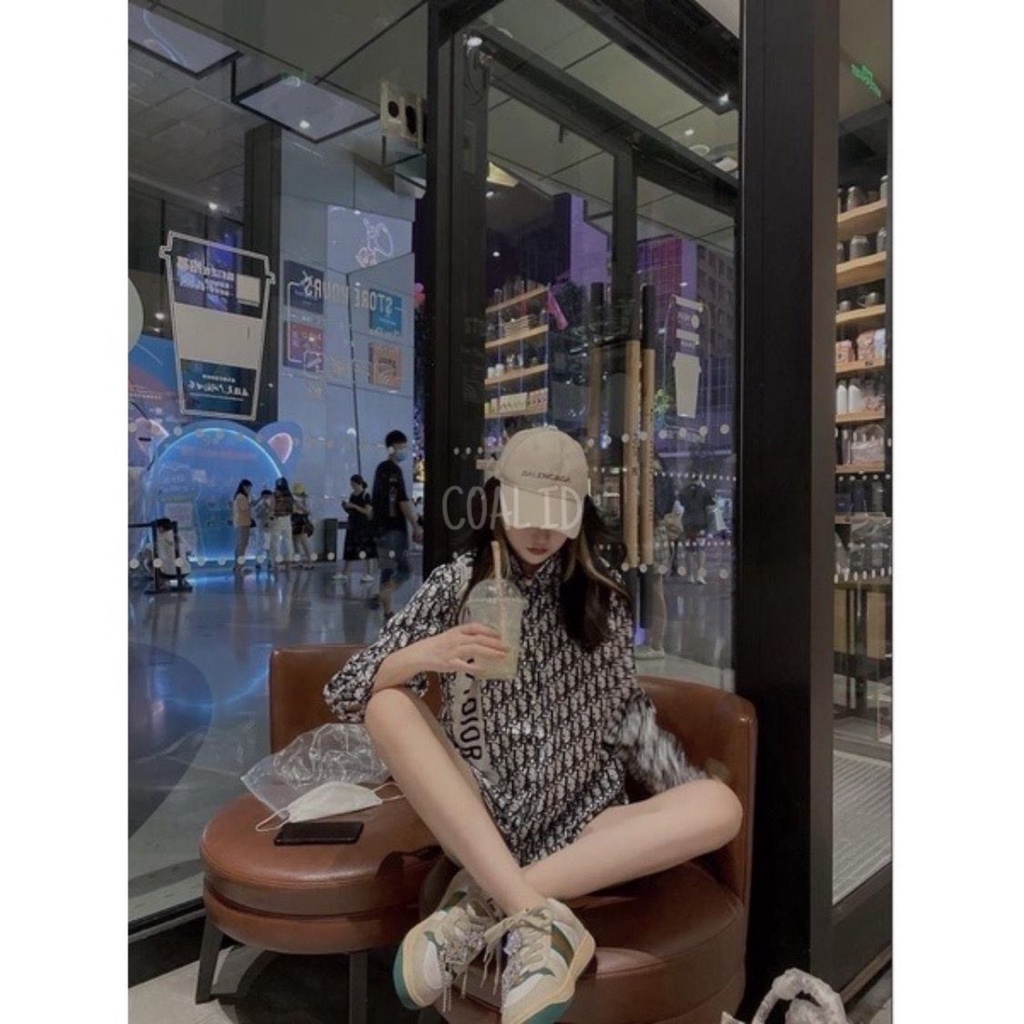 AILYN Atasan Kemeja Mewah Wanita Korean