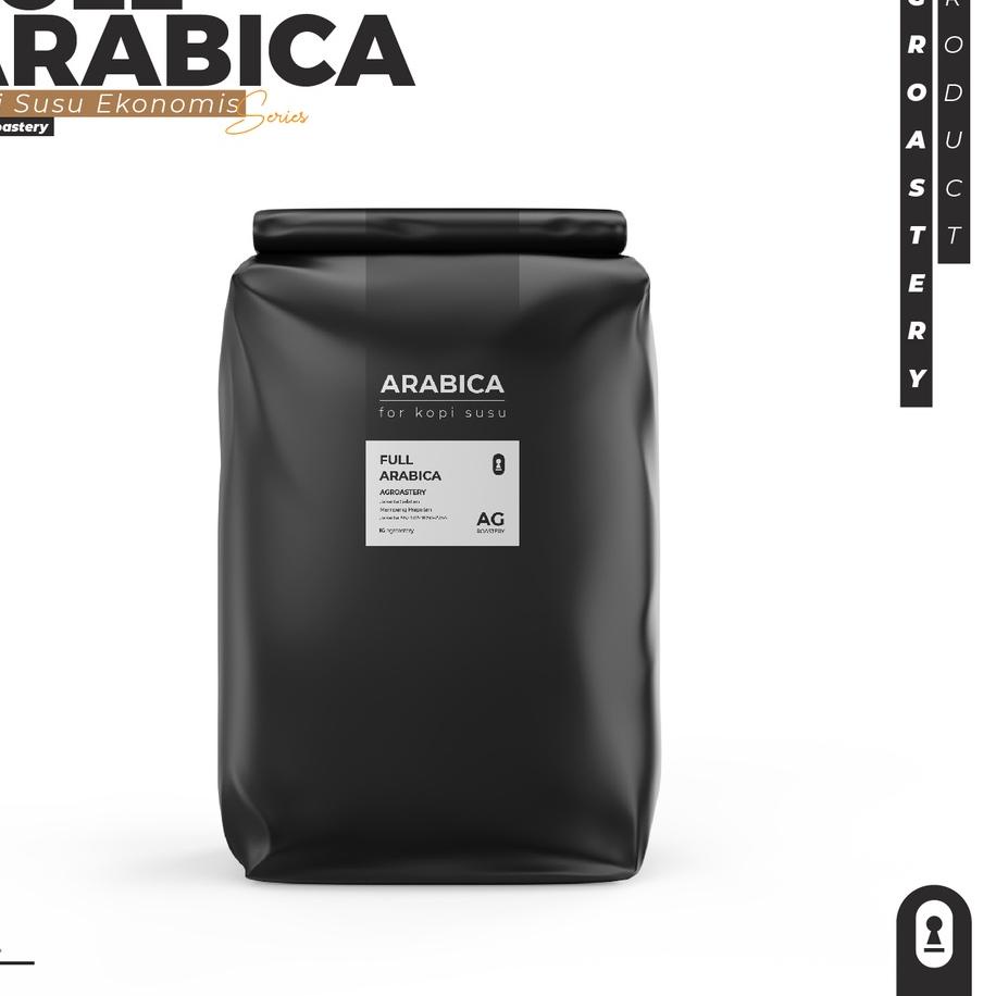 

☪ Biji Kopi Full Arabica Kopi Susu Ekonomis 1 KG | 1KG ♛