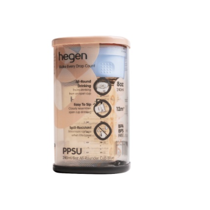 HEGEN PCTO 240ML/8OZ ALL-ROUNDER CUP PPSU