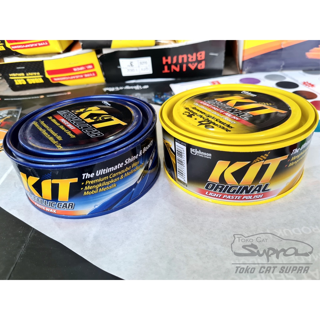 Kit Poles Body Mobil Motor Baru Metalic Lama Kompon Rubbing Compound