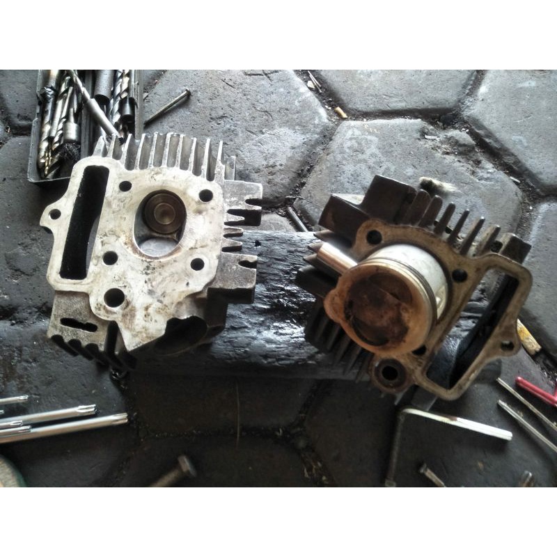 Kop Head grand klep 25 22 + blok grand seher 51,5