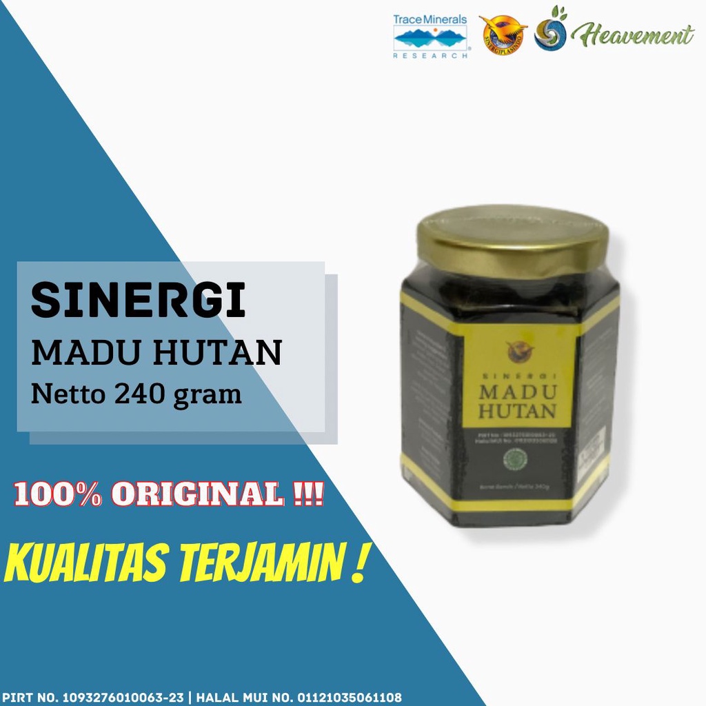 

Sinergi Madu Hutan (240gr)
