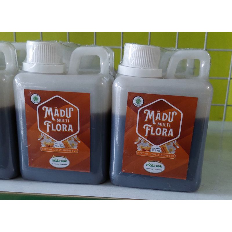 

Madu Multiflora Mabruuk 500gr/ 0.5kg