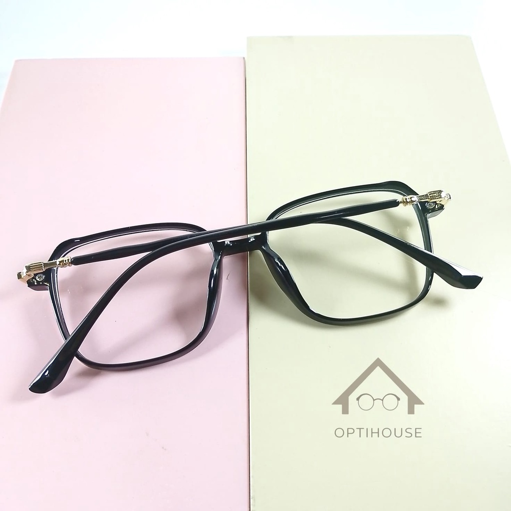 Frame Kacamata Minus Model Korea Square OPH 20098