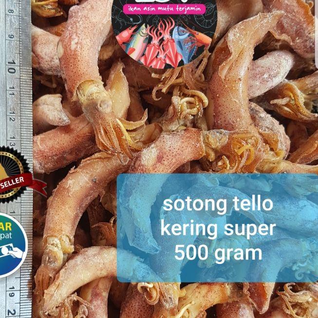 

❄ ikan asin Sotong jarum telur /sotong kering super 500gr ❇