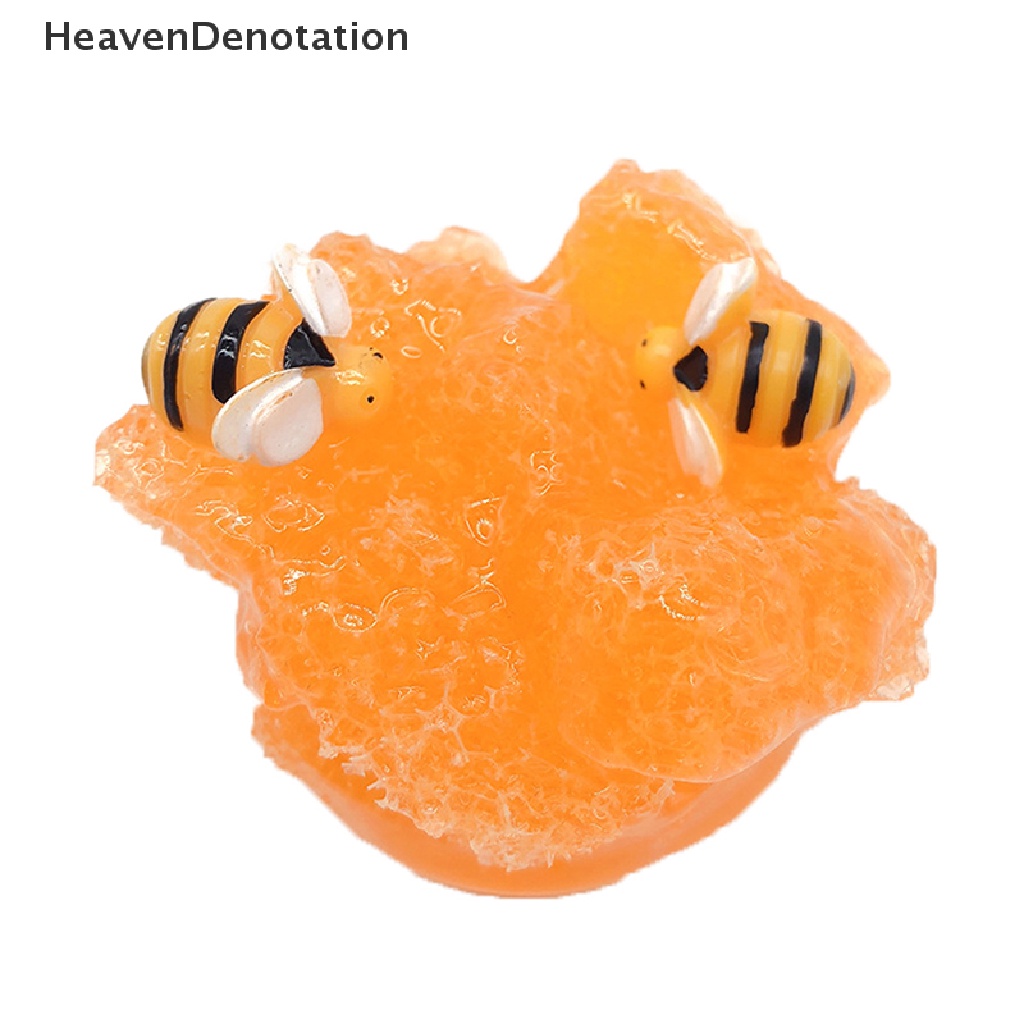 [HeavenDenotation] 60ml Honeybee Mixing Cloud Slime Wangi Stress Anak Clay Mainan Perlengkapan DIY HDV