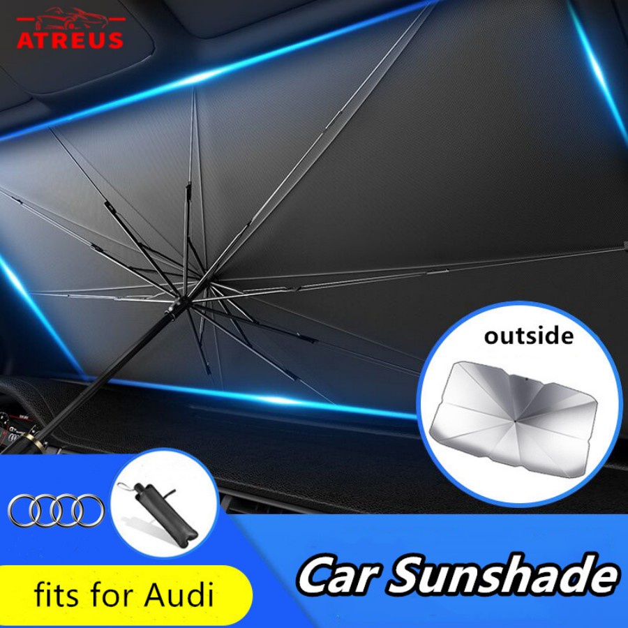 Audi Car Sunshade Car Sun Visor for A3 8l A1 Q5 TT mk2 A5 A4 B7 B8 B5 A6 C7 C6 Q7 Q3 RS3