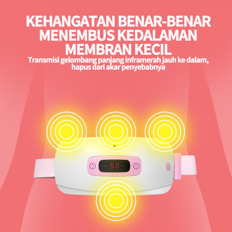 Sabuk pijat panas/ Sabuk pijat getar listrik/ sabuk pijat panas/ Pijat pinggang/ Pijat sabuk dapat diatur