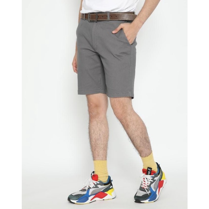 Celana Unisex Erigo Chino Short Noirobi Katun Grey