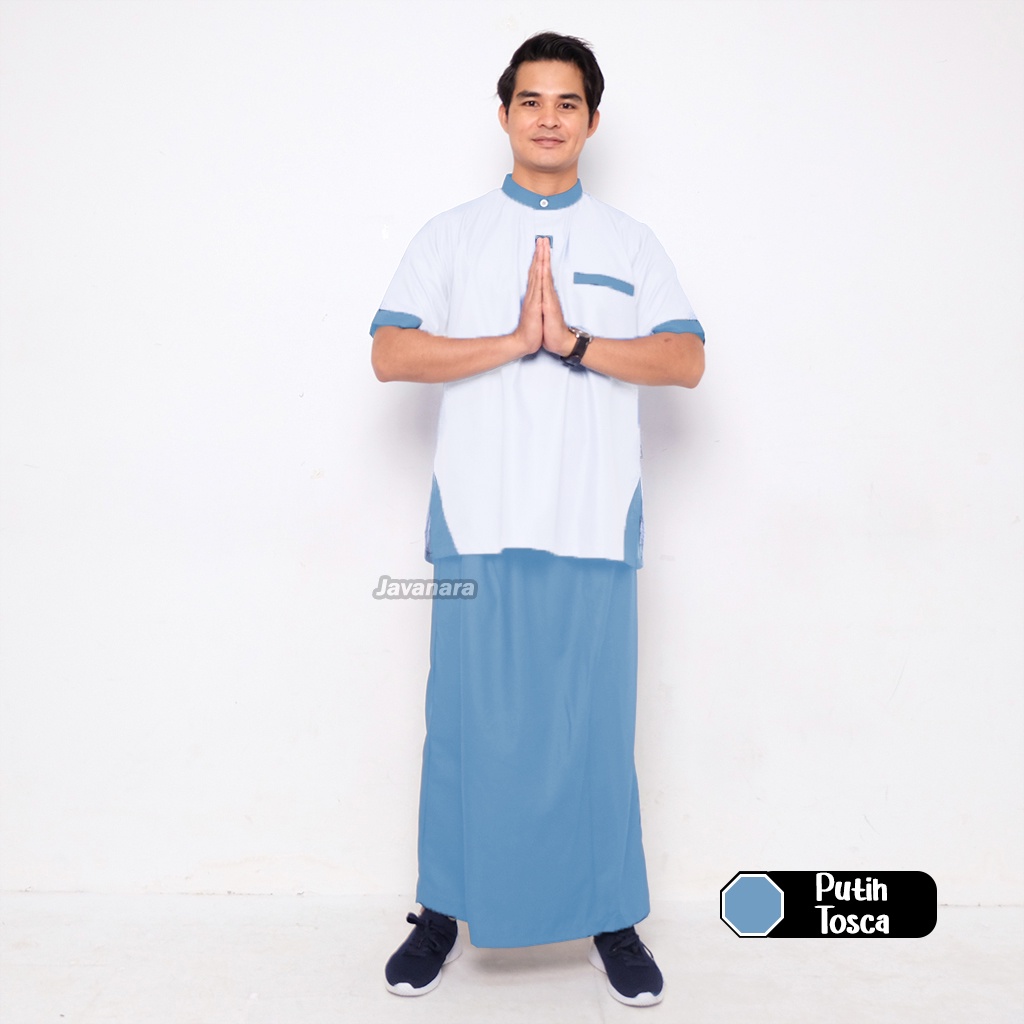 Set baju koko Dewasa Pria setelan sarung celana sarkoci Toyobo fodu AVATAR