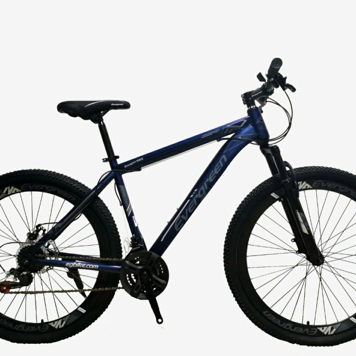 (Khusus Gojek) Sepeda Gunung Mtb 27,5" Evergreen Ranger 585" 24 Speed #Original