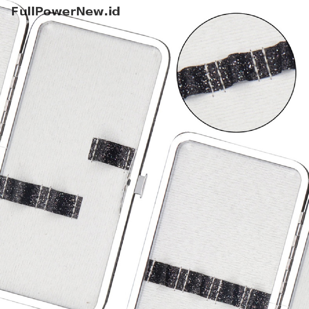 Power Tweezer Case Penjepit Bulu Mata Tas Penyimpanan Tools Case Dengan 7slot Kartu ID